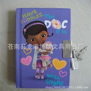 工廠批發(fā)與定做 迷你小黑人日記硬面抄，外貿(mào)文具新寵